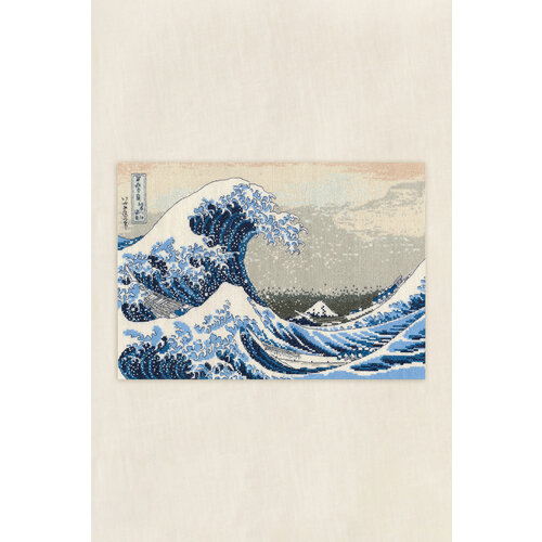 DMC Borduurpakket Louvre Museum Collectie - The Great Wave - DMC