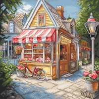 Borduurpakket Pastry shop - Leti Stitch