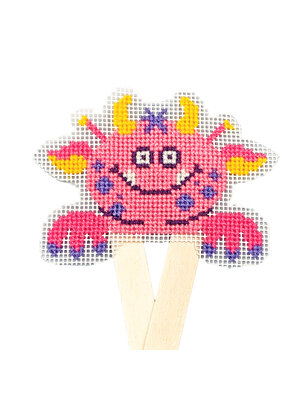 Bothy Threads Borduurpakket Little Stitchers Hop - Mini Monsters - Peggy  - Bothy Threads