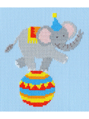 Bothy Threads Borduurpakket Little Stitchers Jump - The Balancing Act - Bothy Threads