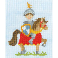 Borduurpakket Little Stitchers Jump - The Knight's Tale - Bothy Threads