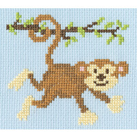 Borduurpakket Little Stitchers Skip - Monkey Mayhem - Bothy Threads