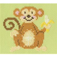 Borduurpakket Little Stitchers Skip - Monkey Madness - Bothy Threads