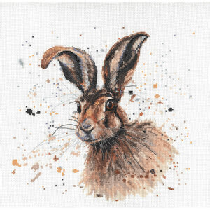 Bree Merryn Borduurpakket Hugh the Hare - Bree Merryn