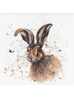 Bree Merryn Borduurpakket Hugh the Hare - Bree Merryn