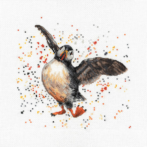 Bree Merryn Borduurpakket Presley The Puffin - Bree Merryn