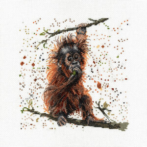 Bree Merryn Borduurpakket Otis The Orangutan - Bree Merryn