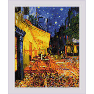 RIOLIS Borduurpakket Cafe Terrace at Van Gogh's painting - RIOLIS