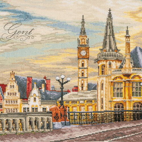 Lanarte Telpakket kit Stadsgezicht van Gent