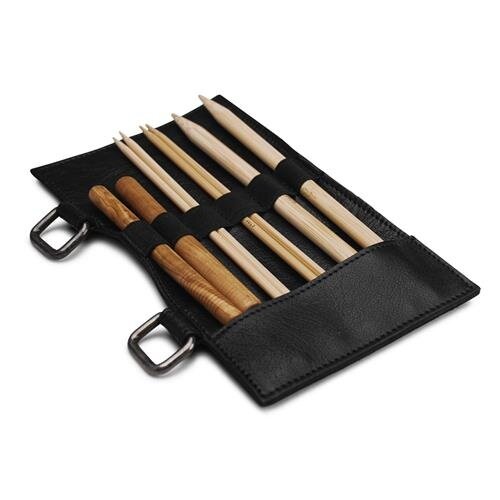 Muud Muud Carita E - Handgemaakt leren inleg voor sokkennaalden of haaknaalden Muud Muud Carita E - Handgemaakt leren inleg voor sokkennaalden of haaknaalden