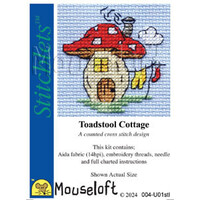 Borduurpakket Toadstool Cottage - Mouseloft