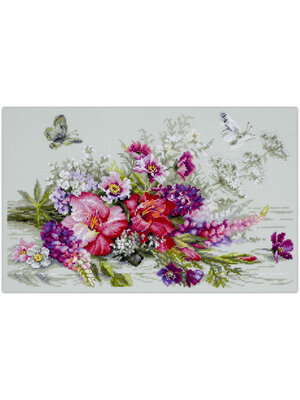 Magic Needle CI Borduurpakket Country Bouquet - Magic Needle