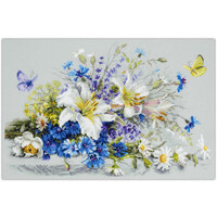 Borduurpakket Lilies and Cornflowers - Magic Needle
