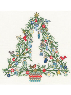 Bothy Threads Borduurpakket Nicola Mason - Tree Of Joy  - Bothy Threads