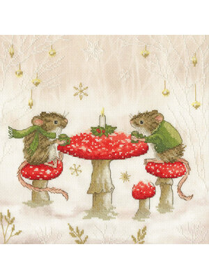 Bothy Threads Borduurpakket Sarah Summers - Toadstool Treats - Bothy Threads