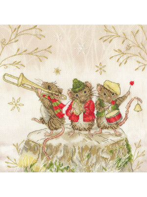 Bothy Threads Borduurpakket Sarah Summers - Merry Music Makers - Bothy Threads