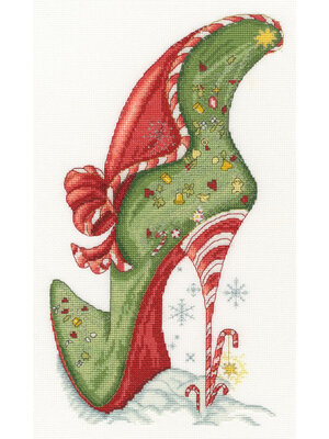 Bothy Threads Borduurpakket Sally King - Candy Canes - Bothy Threads