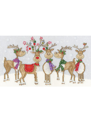 Bothy Threads Borduurpakket Karen Tye Bentley - Prancing Pals - Bothy Threads