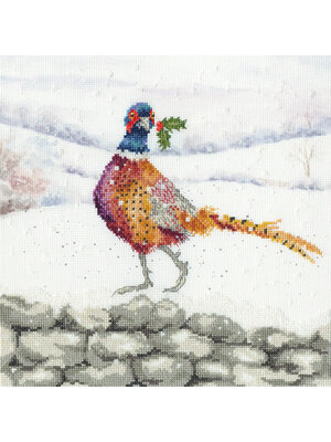 Bothy Threads Borduurpakket Hannah Dale - A Festive Flourish - Bothy Threads