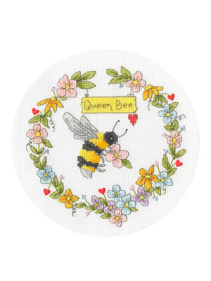 Bothy Threads Borduurpakket Eleanor Teasdale - Queen Bee - Bothy Threads