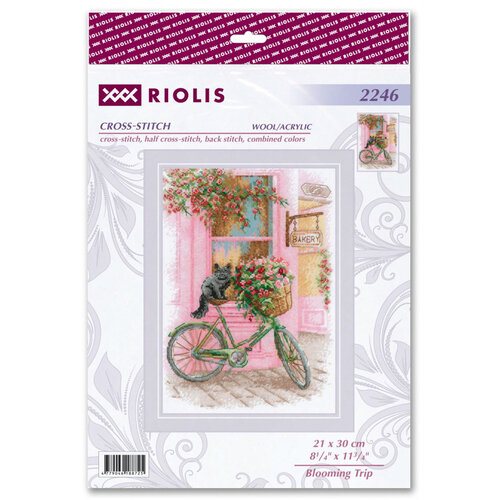 RIOLIS Borduurpakket Blooming Trip - RIOLIS