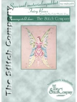 The Stitch Company Materiaalpakket Fairy Roses - The Stitch Company