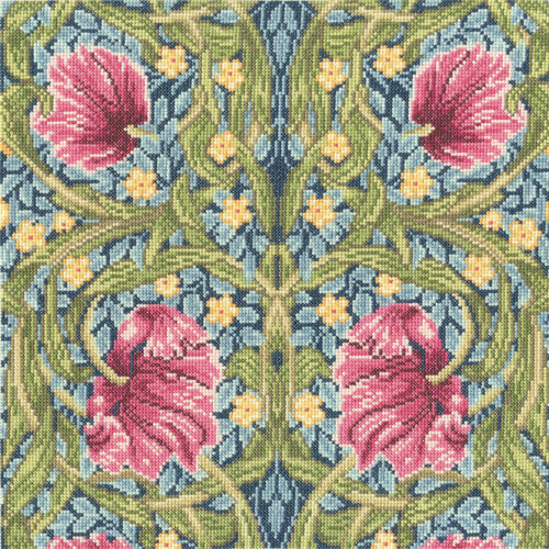 Bothy Threads Borduurpakket William Morris - Pimpernel - Bothy Threads Bothy Threads Borduurpakket William Morris - Pimpernel - Bothy Threads