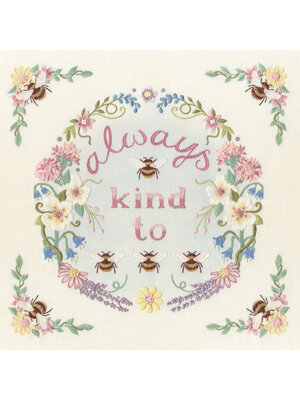 Bothy Threads Vrij borduren pakket Cassandra Riley - Bee Kind To Bees - Bothy Threads