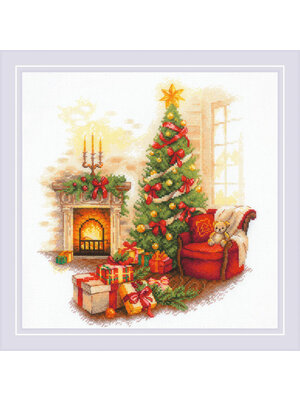 RIOLISf Borduurpakket Christmas Serenity - RIOLIS RIOLISf Borduurpakket Christmas Serenity - RIOLIS
