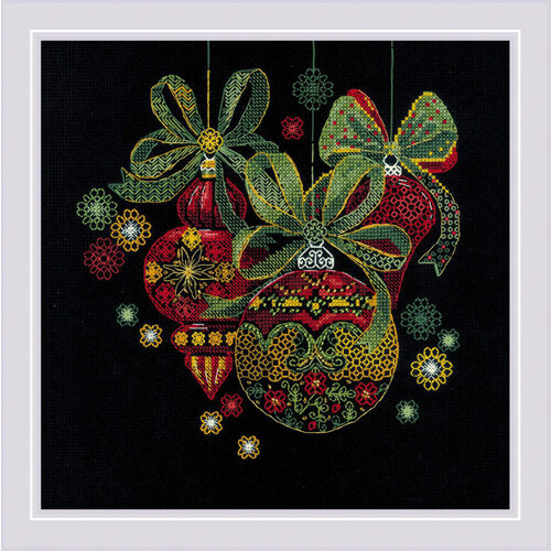 RIOLIS Borduurpakket Holiday Ornaments - RIOLIS