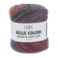 Lang Yarns Mille Colori Socks&Lace Luxe 859.0201 - Blauw/Violet/Bruin
