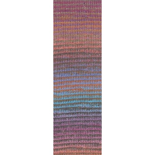 Lang Yarns Lang Yarns Mille Colori Socks&Lace Luxe 859.0201 - Blauw/Violet/Bruin Lang Yarns Lang Yarns Mille Colori Socks&Lace Luxe 859.0201 - Blauw/Violet/Bruin