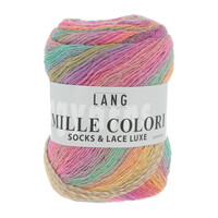 Lang Yarns Mille Colori Socks&Lace Luxe 859.0053 - Happy