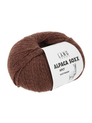 Lang Yarns Lang Yarns Alpaca Soxx 1062.0167 - Kaneel Gemêleerd