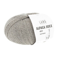 Lang Yarns Alpaca Soxx 1062.0096 - Grijs Bruin
