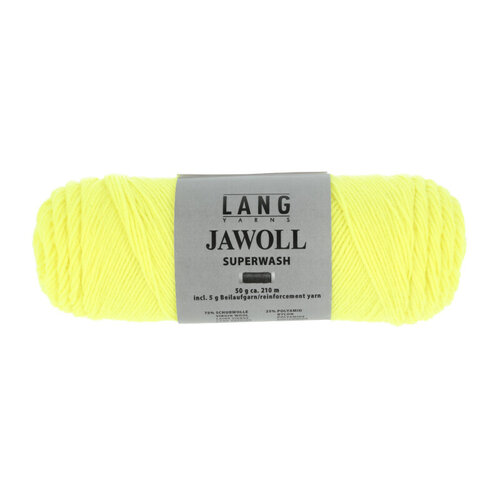 Lang Yarns Lang Yarns Jawoll - 83.0313 Neon Geel Lang Yarns Lang Yarns Jawoll - 83.0313 Neon Geel