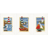 Miniatuur kit Vuurtorens set van 3