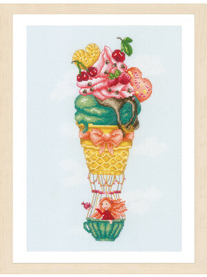 Vervaco Telpakket kit Ijsjesballon Vervaco Telpakket kit Ijsjesballon