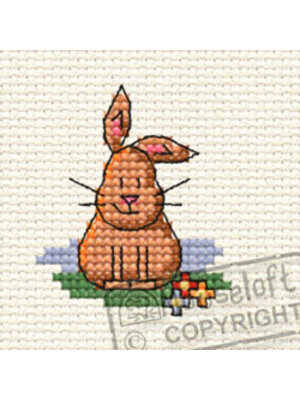 Mouseloft Borduurpakket Rosie Rabbit In the Woods - Mouseloft