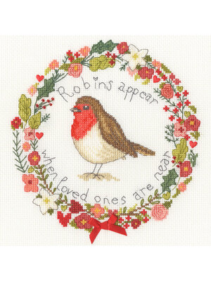 Bothy Threads Borduurpakket Love Lucy Illustrations  - Loved Ones Are Near - Bothy Threads