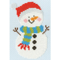 Borduurpakket Kate Hadfield - Merry - Snowman - Bothy Threads