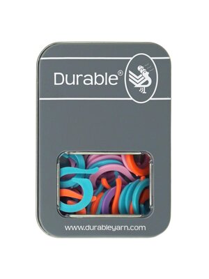 Durable Durable Stekenmarkeerders open 24mm, 50 stuks assorti kleuren