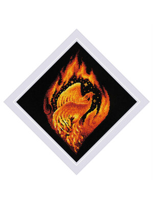 RIOLISf Borduurpakket Flaming Phoenix - RIOLIS