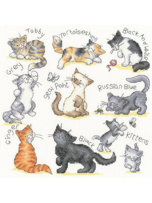 Bothy Threads Borduurpakket Kate Garrett - Meow! - Bothy Threads Bothy Threads Borduurpakket Kate Garrett - Meow! - Bothy Threads