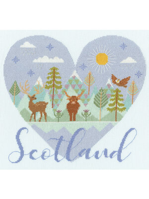 Bothy Threads Borduurpakket Hilary Yafai - Heart Of Scotland - Bothy Threads Bothy Threads Borduurpakket Hilary Yafai - Heart Of Scotland - Bothy Threads