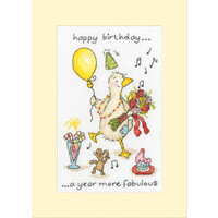 Borduurpakket Cockadoodle - More Fabulous - Bothy Threads