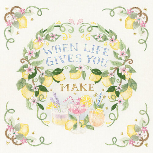 Bothy Threads Vrij borduren pakket Cassandra Riley - Splash Of Sunshine - Bothy Threads Bothy Threads Vrij borduren pakket Cassandra Riley - Splash Of Sunshine - Bothy Threads