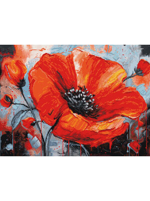 Luca-S Borduurpakket The Passion of Poppies - Luca-S