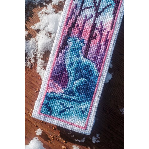 Vervaco Bladwijzer kit Kat en hert set van 2