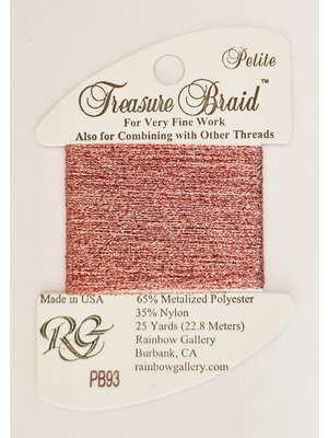 Rainbow Gallery Petite Treasure Braid - Tulip Pink - Rainbow Gallery